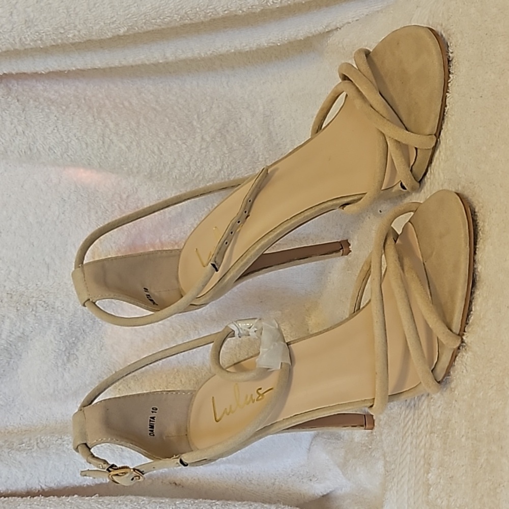 Strappy Lulus Heels